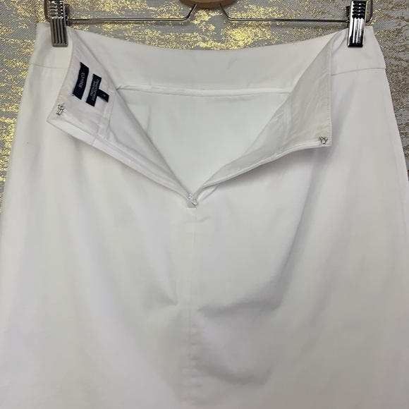 Rw&co White Cotton Blend Women’s Mini Skirt Size 4 - Picture 8 of 15